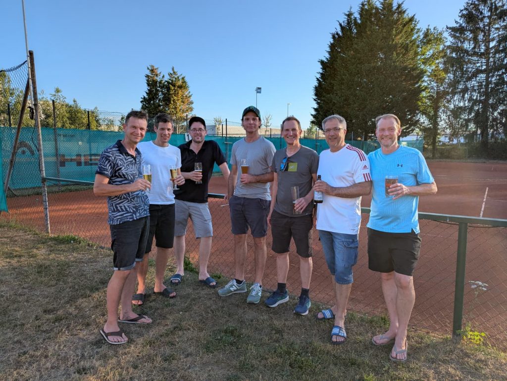 Herrenmannschaft 40 des Tennisverein Mörzheim e.V.